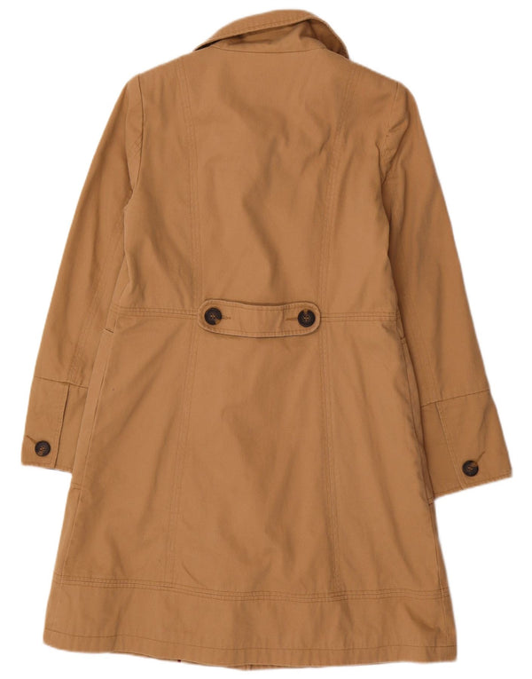 Gabardina para mujer White Stuff UK 40 Small Algodón marrón