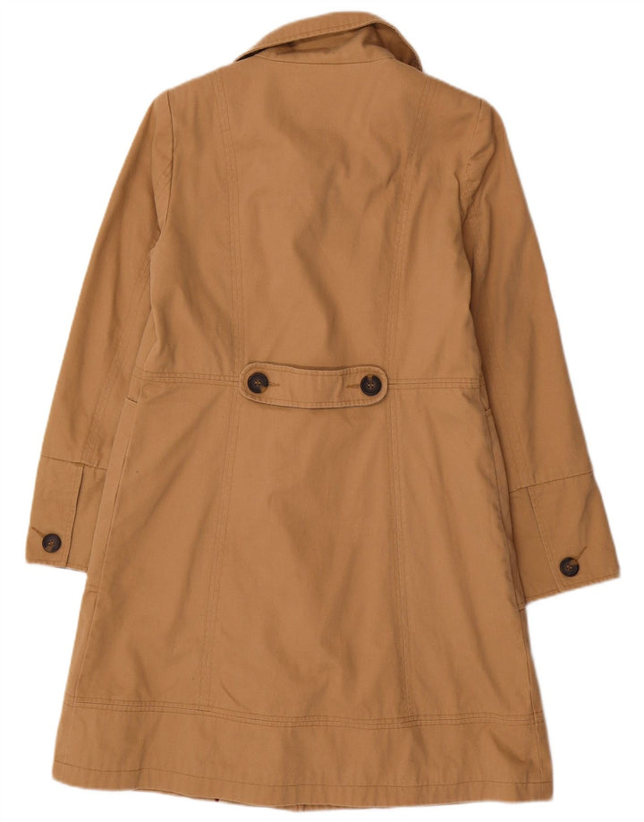 Gabardina para mujer White Stuff UK 40 Small Algodón marrón