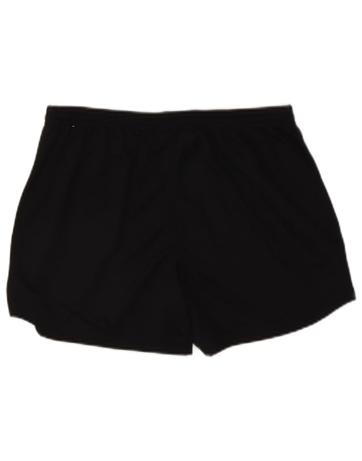 Nike - Pantalones cortos deportivos Dri Fit para mujer, talla M, poliéster negro