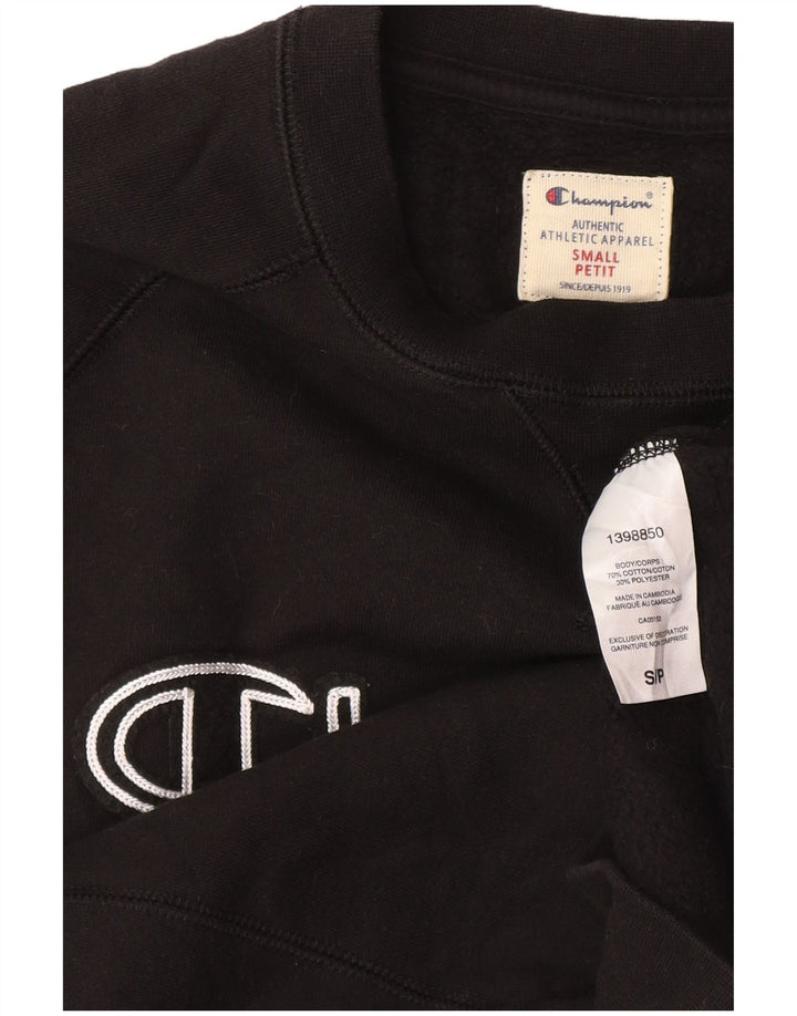 Champion Petit Graphic Sudadera Jumper Pequeño Algodón Negro Hombre