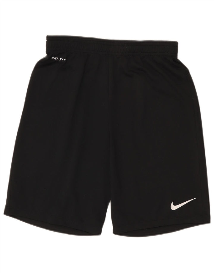 Pantalones cortos deportivos Nike Dri Fit para hombre Poliéster negro mediano
