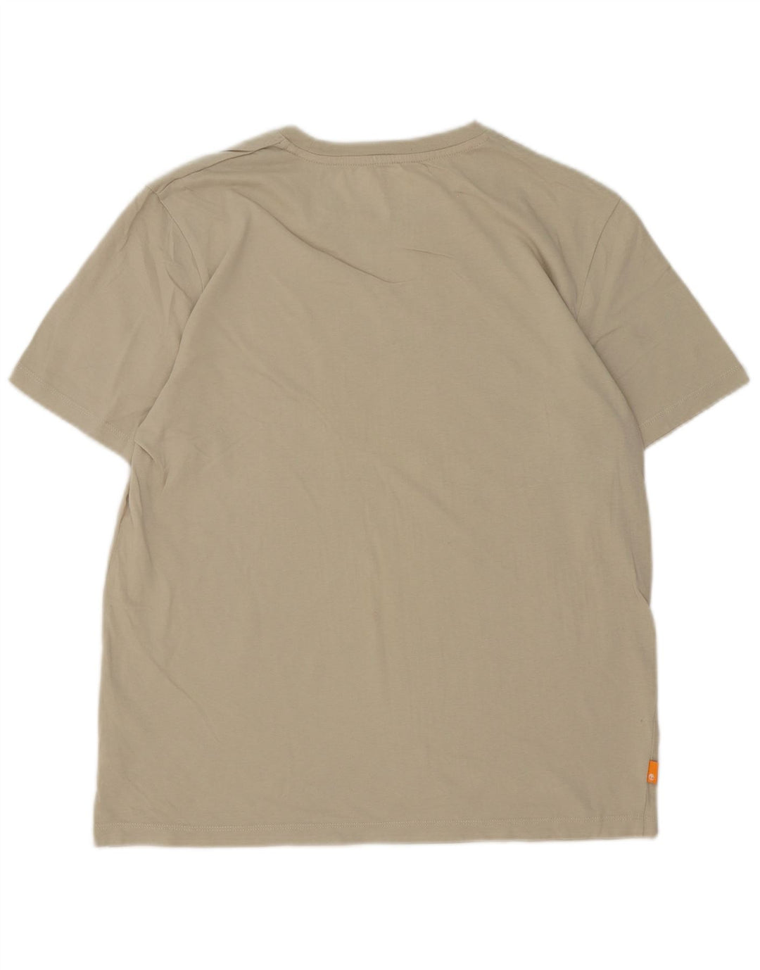 Timberland Camiseta con gráfico de ajuste regular para hombre Top de algodón beige medio