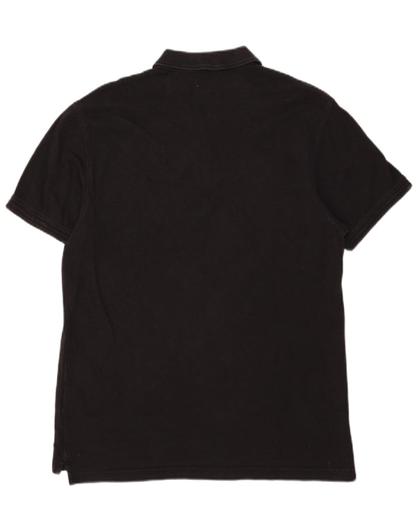 Levi's Polo para hombre de algodón negro grande