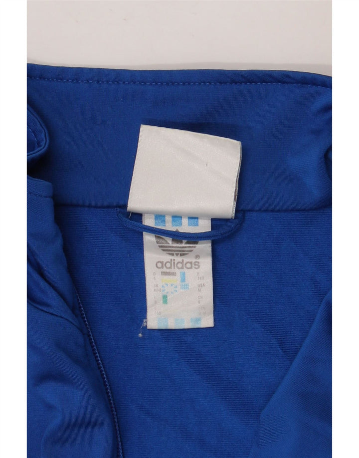 ADIDAS Chaqueta de chándal holgada para hombre UK 40/42 Poliéster azul medio