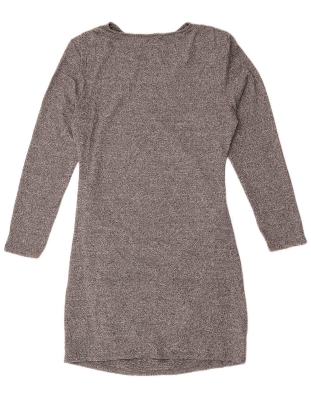 Marks & Spencer Vestido tubo de manga larga para mujer UK 44 Gris medio moteado