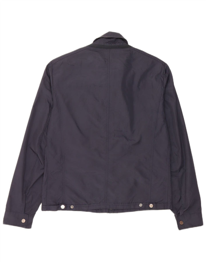 GEOX RESPIRA Chaqueta utilitaria para hombre UK 36 Small Azul marino Poliamida