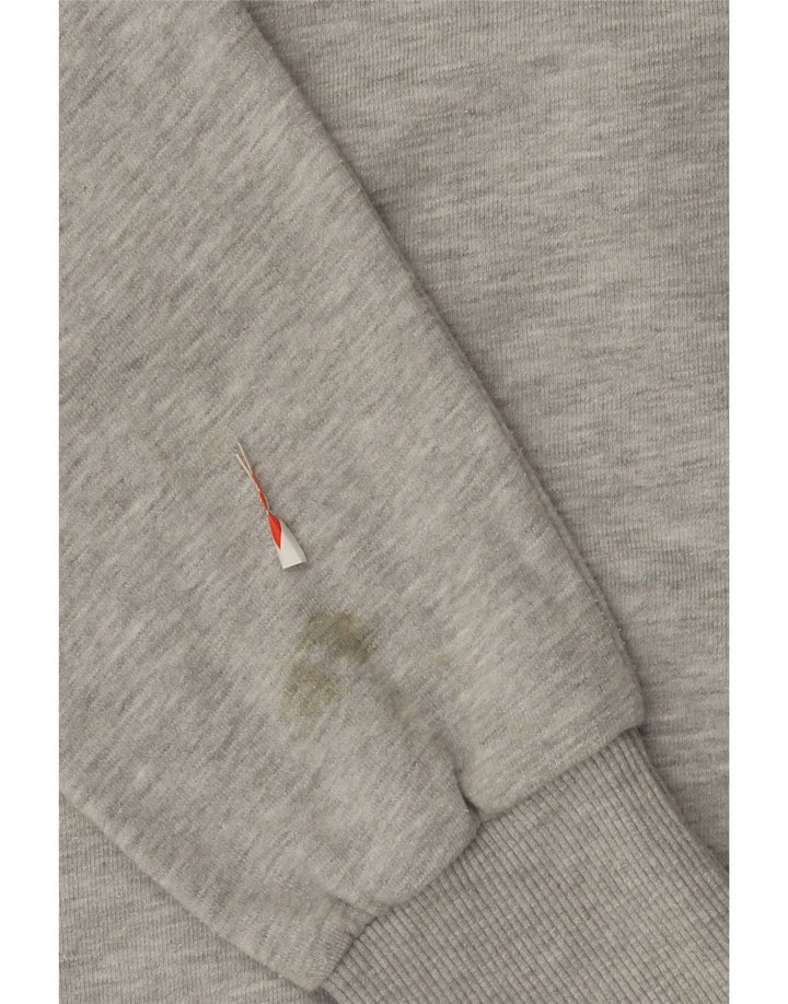 Colmar Hombre Sudadera Con Capucha Gráfica Jersey Pequeño Gris Algodón