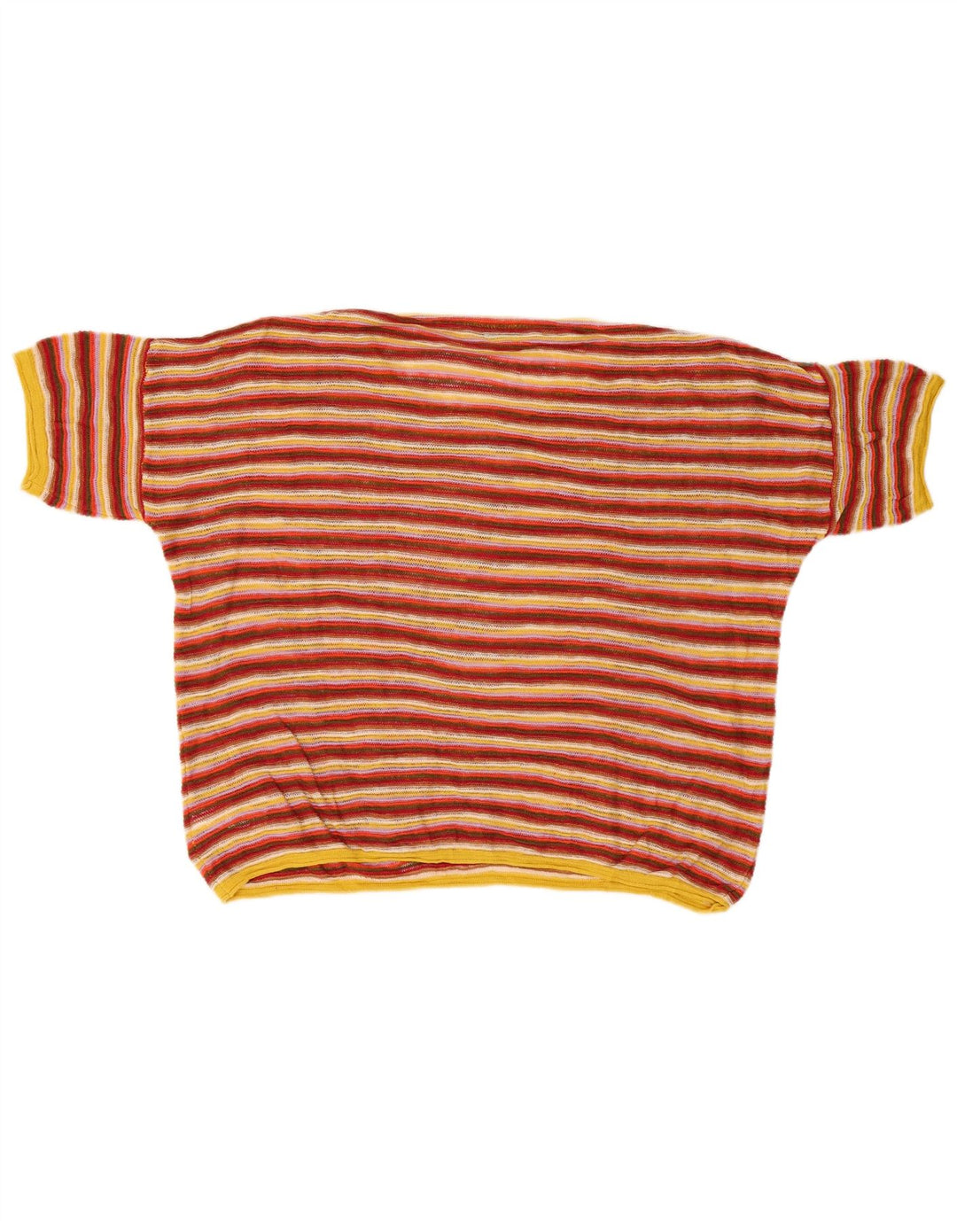 Benetton Jersey Extragrande con Cuello Barco para Mujer EU 40 Small Multicolore