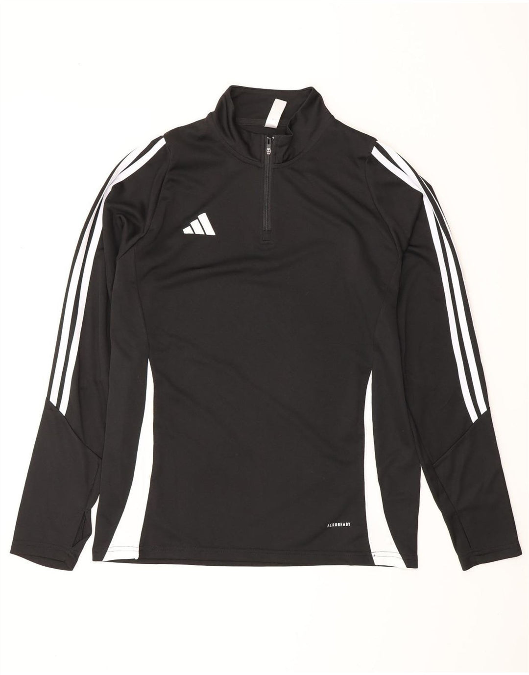 ADIDAS Hombre Aeroready Jersey Chándal Top Grande Negro Colorblock
