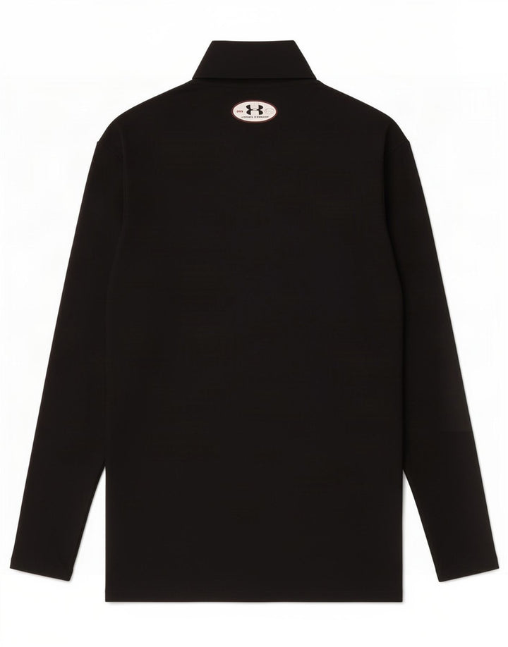 Under Armour Hombre Camiseta Manga Larga Mediana Nylon Negro