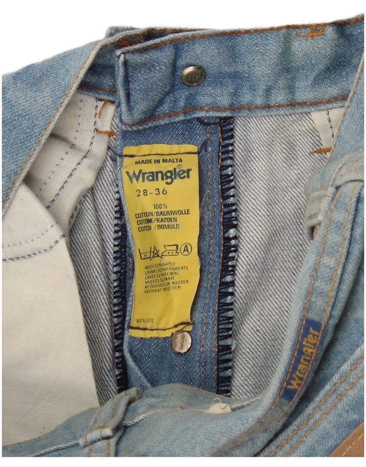 Vaqueros Wrangler Mujer Slim W28 L36 Algodón Azul