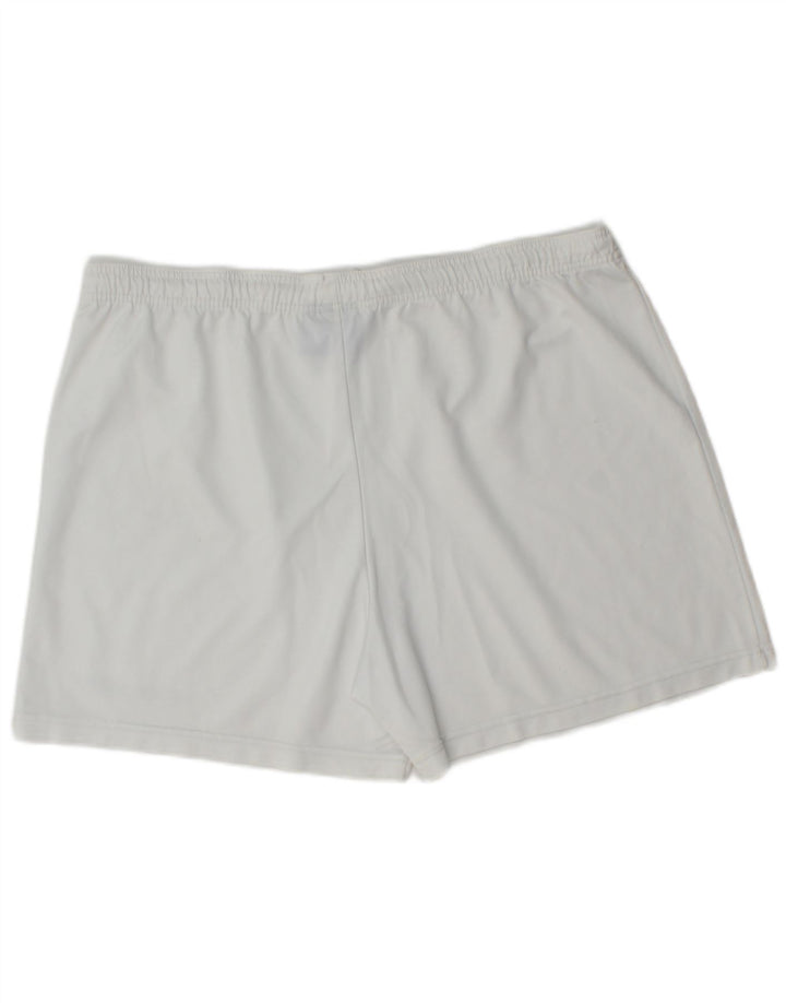 Umbro Pantalón Corto Deportivo Hombre XL Blanco Poliéster