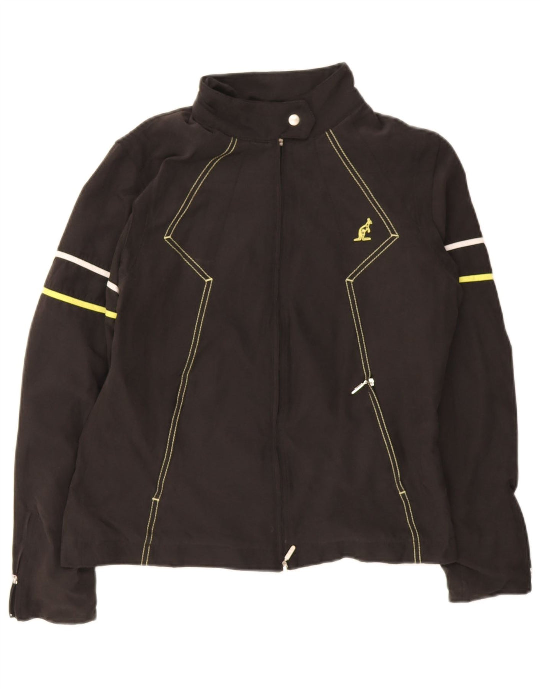 AUSTRALIAN L'ALPINA Chaqueta bomber para hombre IT 46 Pequeña Poliéster negro