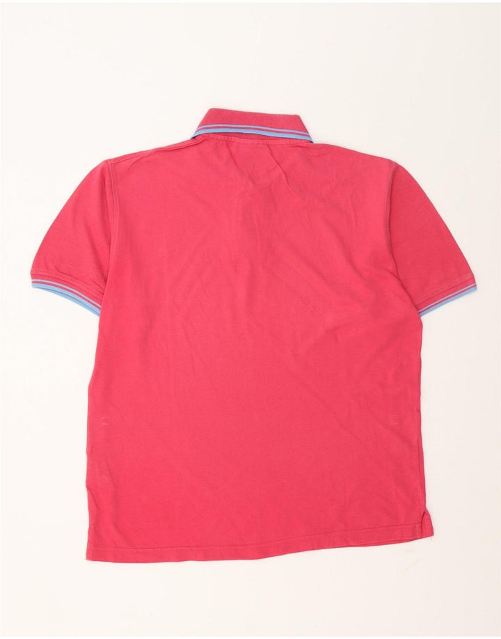 Polo Diadora Hombre Algodón Rosa Medio