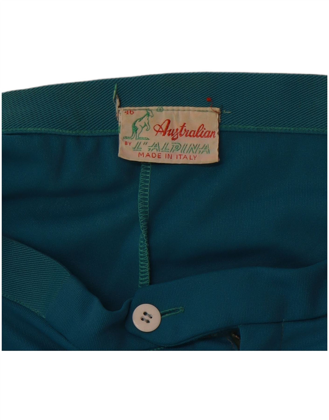 AUSTRALIAN L'ALPINA Pantalones cortos casuales para mujer IT 46 Grande W30 Azul