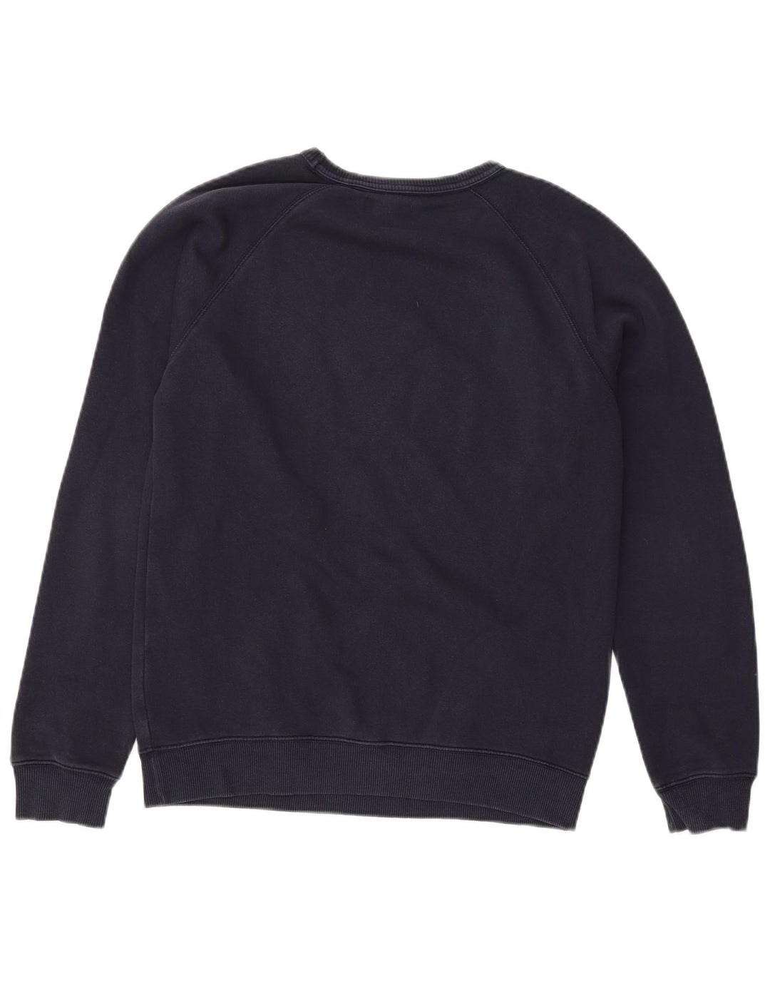 Adidas Hombre Graphic Sudadera Jumper Pequeño Azul Marino Algodón