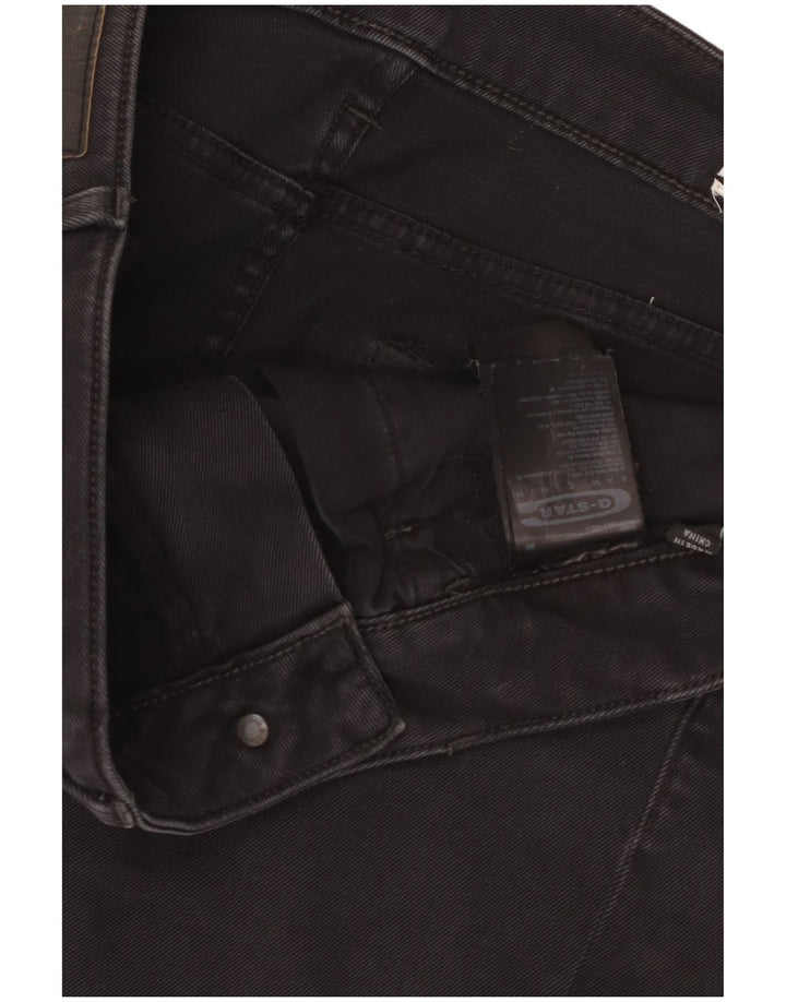Minifalda Vaquera G-Star W30 Mediana De Algodón Negro