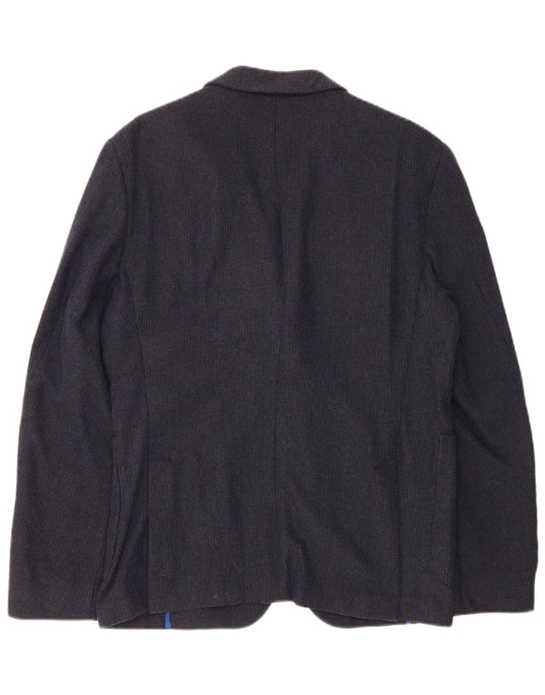 Joop Chaqueta Blazer De 2 Botones Para Hombre IT 48 Medium Azul Marino Algodón