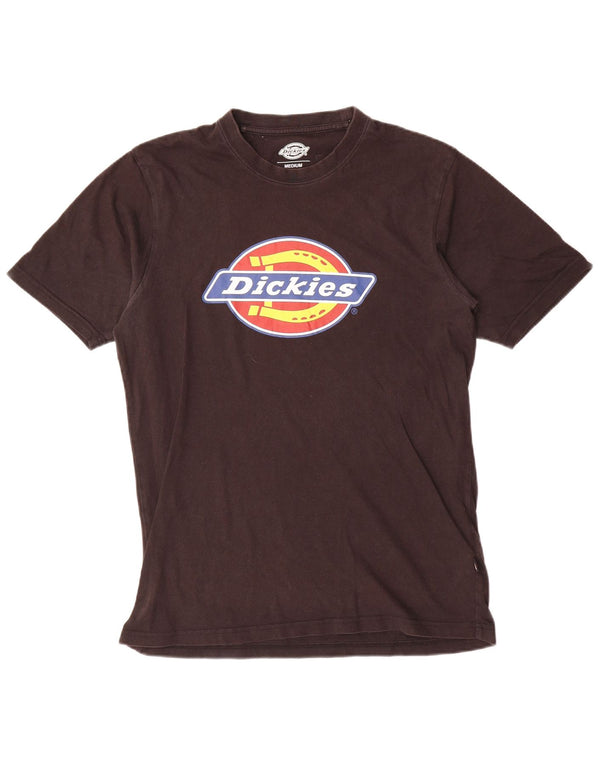 Dickies - Camiseta gráfica para hombre, talla mediana, algodón negro