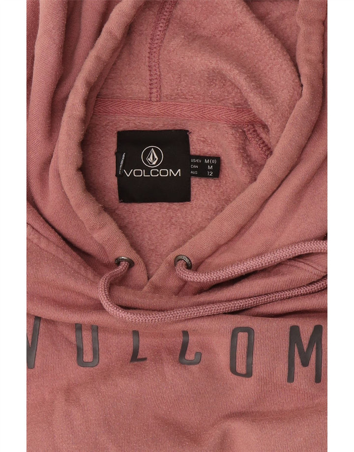 VOLCOM Jersey con capucha gráfica para mujer UK 40 Medium Pink
