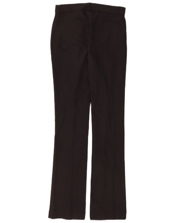Zara Mujer Pantalones Casuales Bootcut EU 36 XS W26 L33 Negro