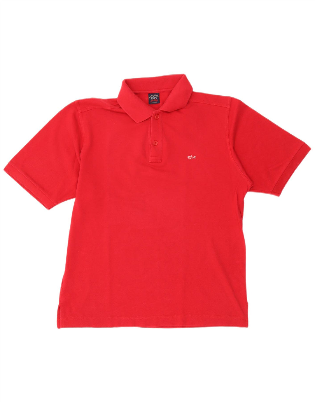Paul & Shark Polo de yate para hombre, talla pequeña, color rojo