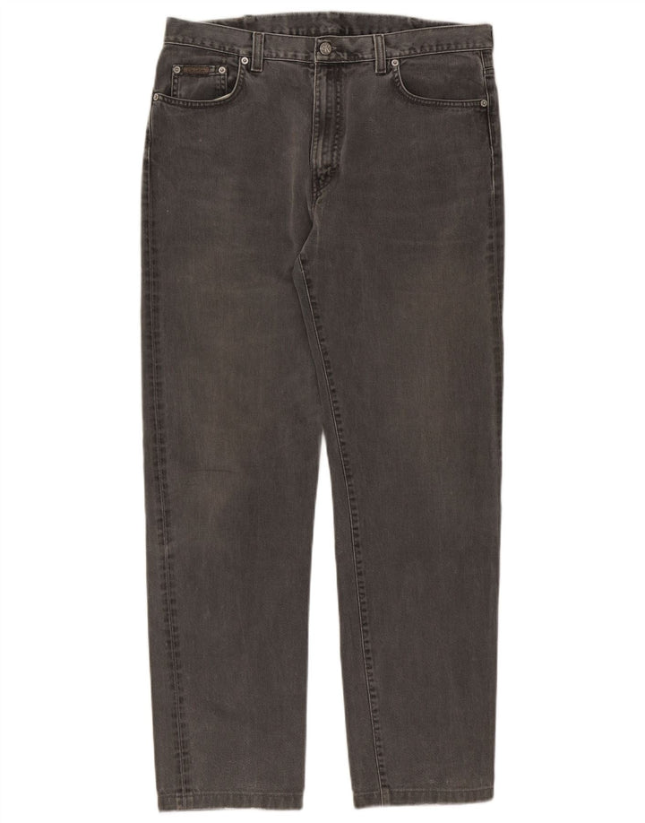 Vaqueros rectos Calvin Klein para hombre W34 L30 Gris
