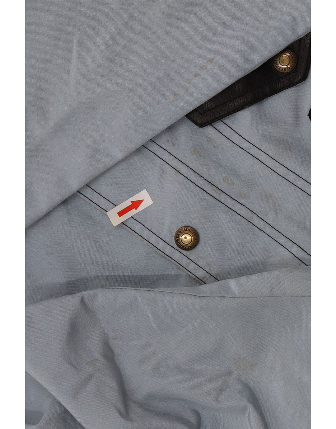 REFRIGIWEAR Chaqueta cortavientos con capucha para hombre UK 34 XS Poliamida azul