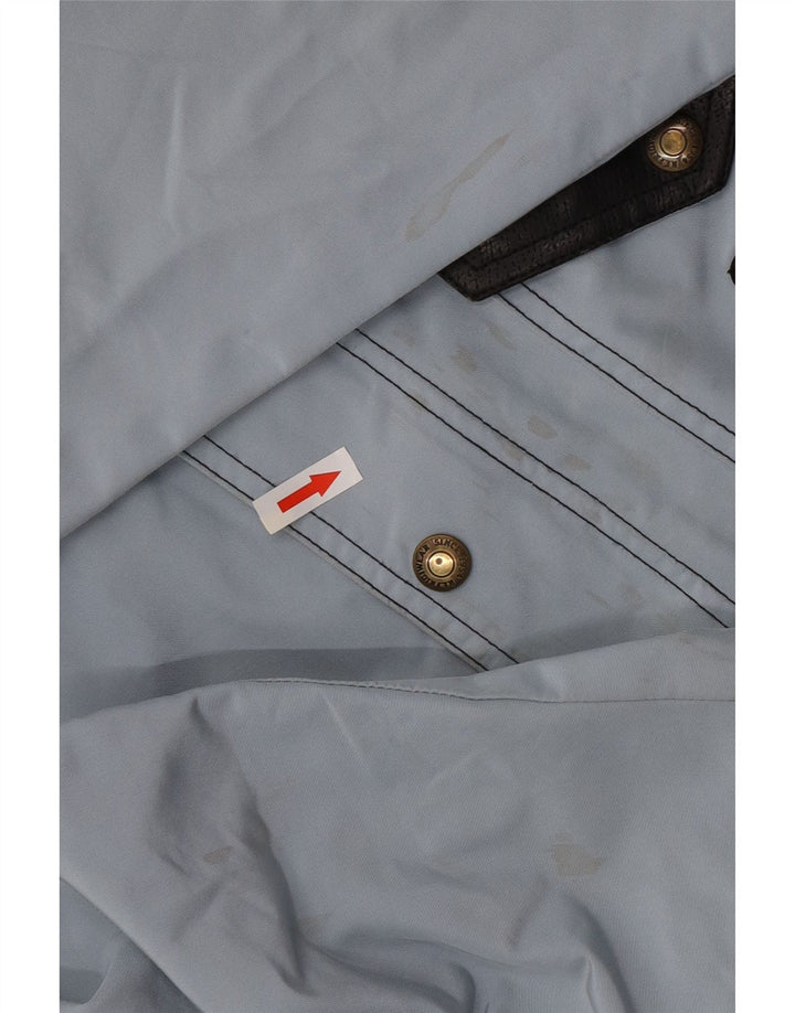 REFRIGIWEAR Chaqueta cortavientos con capucha para hombre UK 34 XS Poliamida azul