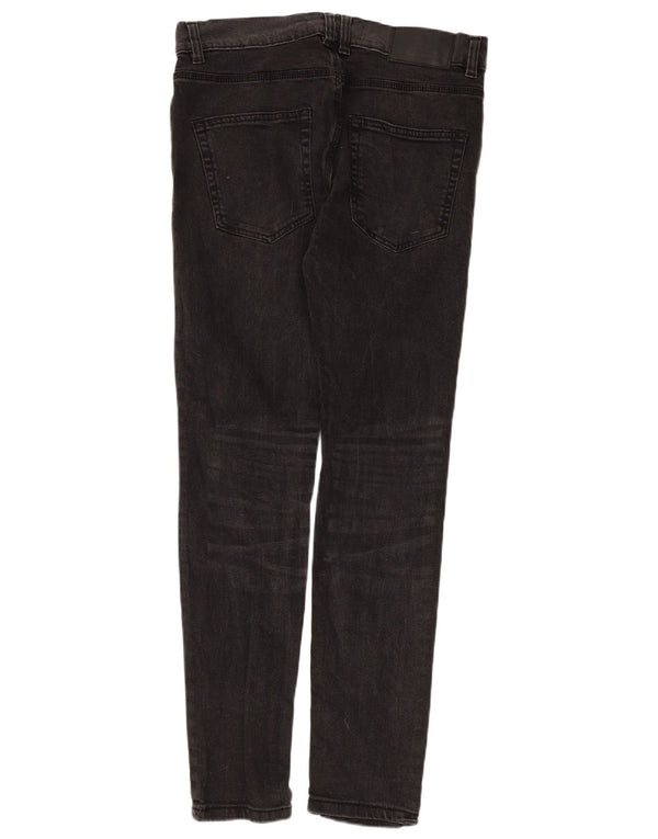 French Connection Mens Skinny Jeans W32 L32 Black Cotton