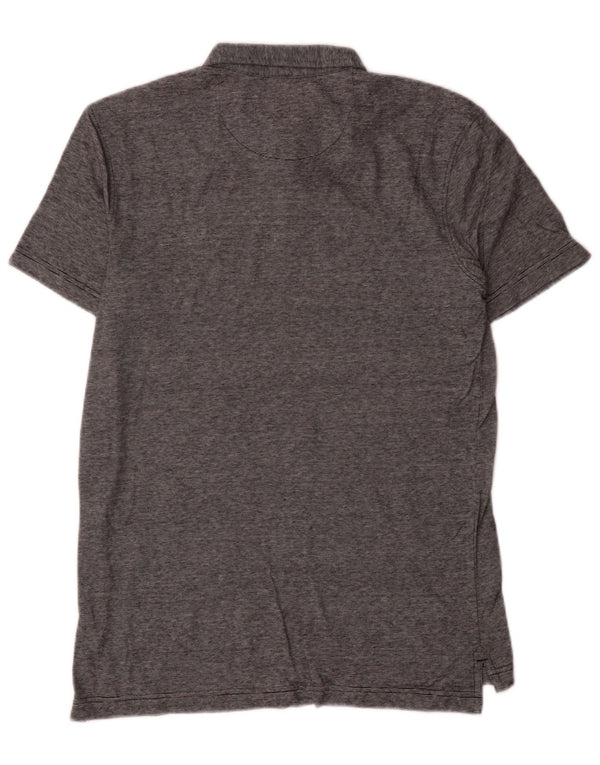 Quiksilver Polo De Corte Regular Para Hombre De Algodón A Rayas Gris Pequeño