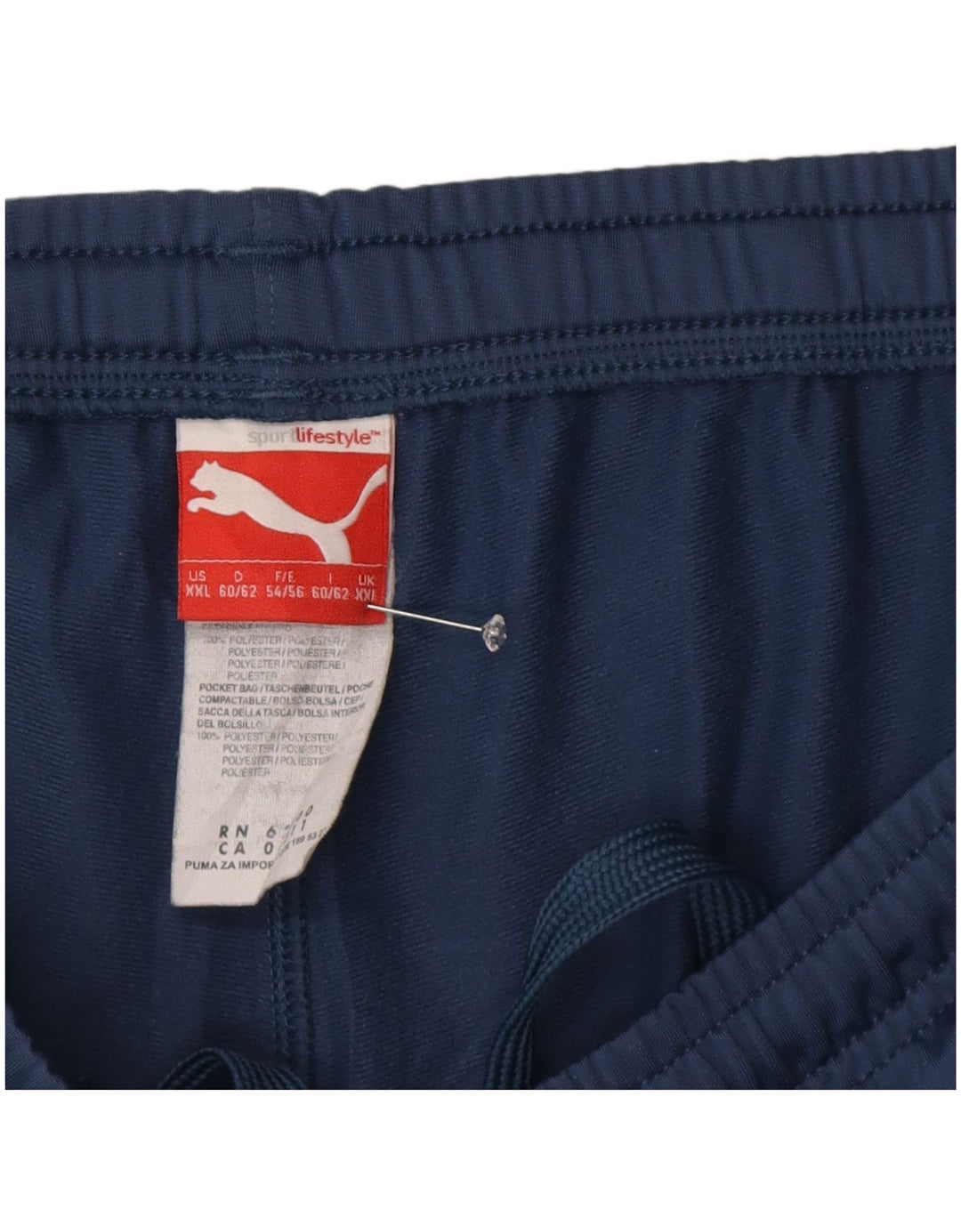 Puma Pantalón Chándal Hombre 2XL Azul Marino Poliéster