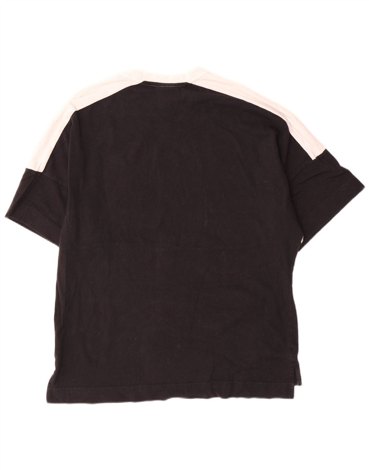 Camiseta Nike Hombre Top Medium Negro Colorblock Algodón