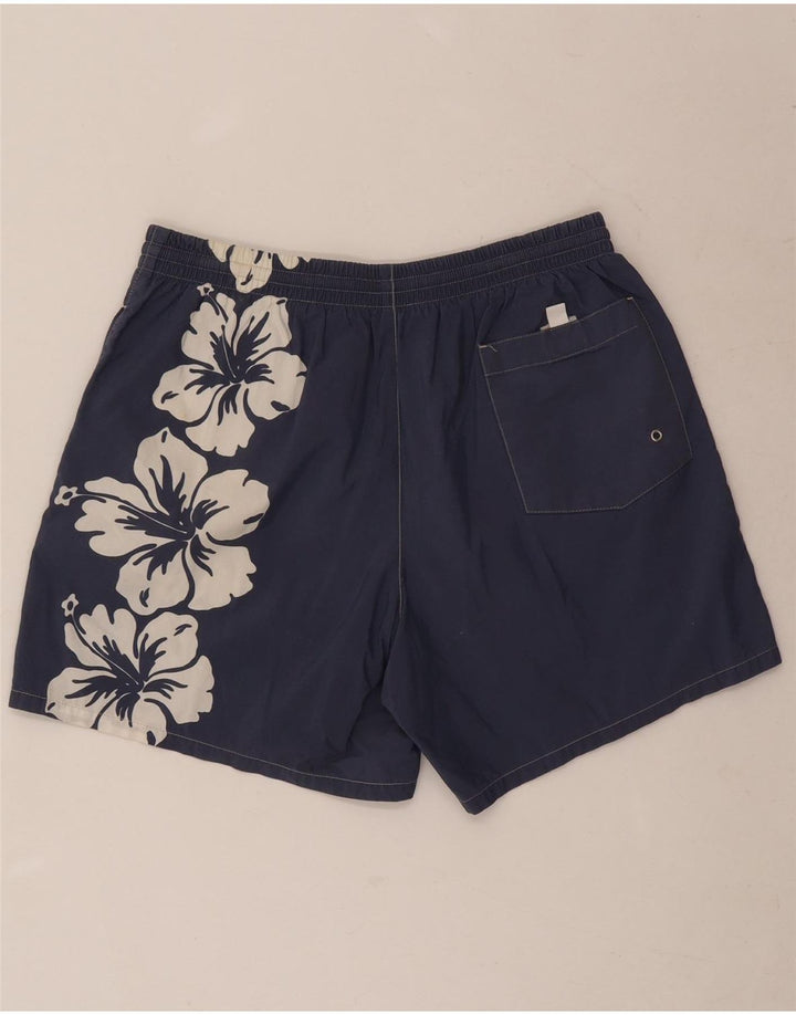 Sergio Tacchini Bañador Corto Hombre Azul Marino Medio Floral