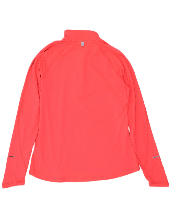 Nike Dri Fit - Chándal con cremallera y cuello para mujer, talla M, color rosa
