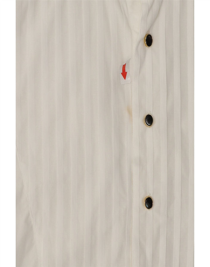 Ingram Camisa formal para hombre XL Algodón blanco