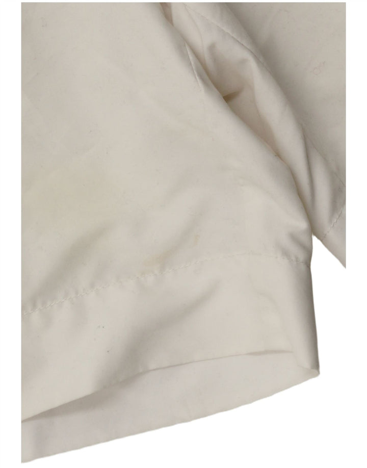 Bikkembergs Bañador con gráfico para hombre, talla grande, poliéster blanco