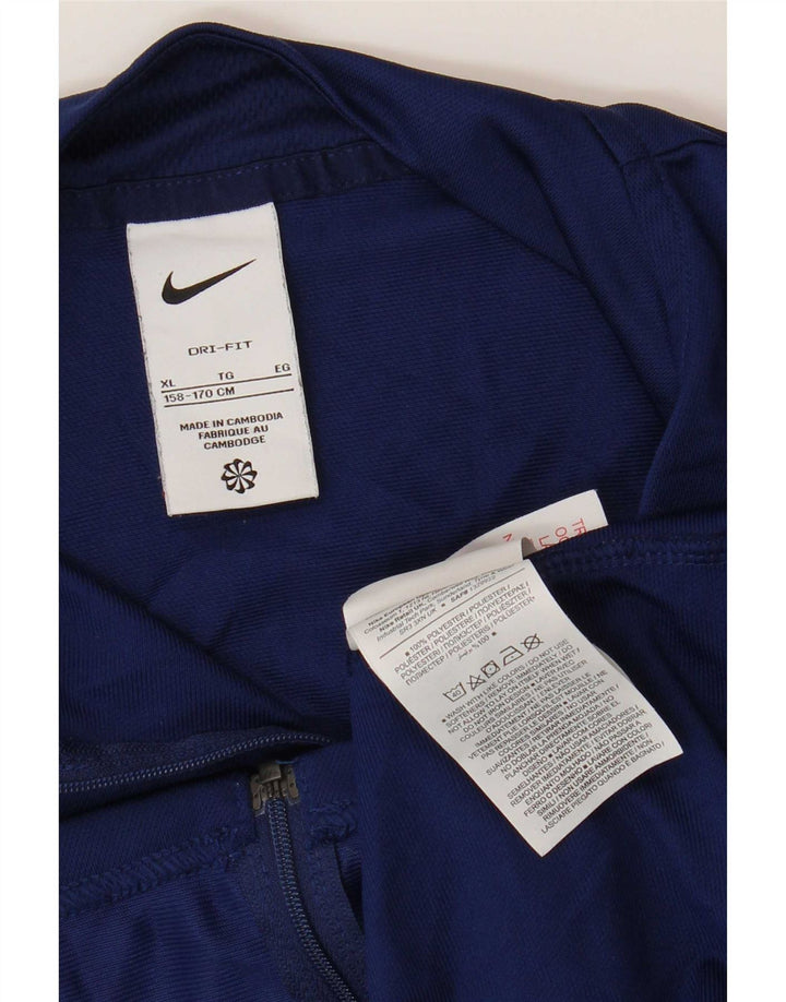 Nike Chaqueta Chándal para Niños 12-13 Años XL Azul Marino Poliéster