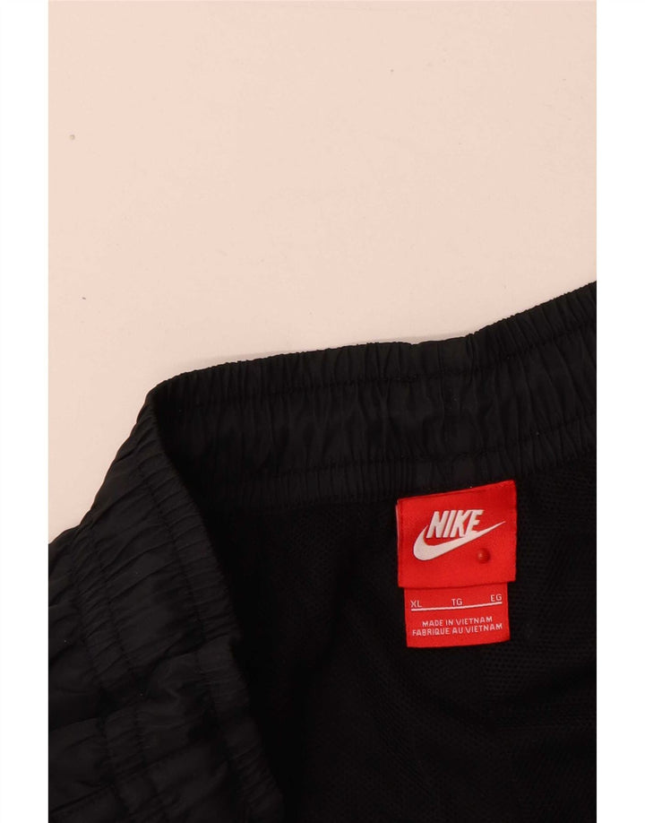 Nike Hombre Graphic Chándal Pantalones Joggers XL Negro Poliéster
