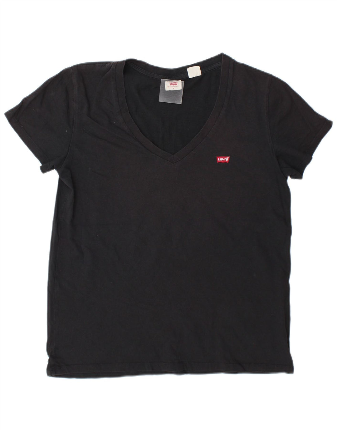 Levi's Camiseta para mujer Top UK 44 Algodón gris medio
