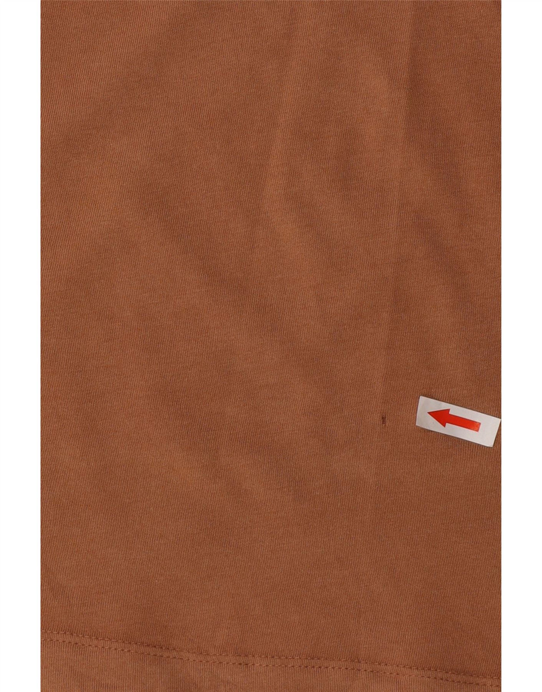 Camiseta Nike Hombre Top Small Marrón Algodón