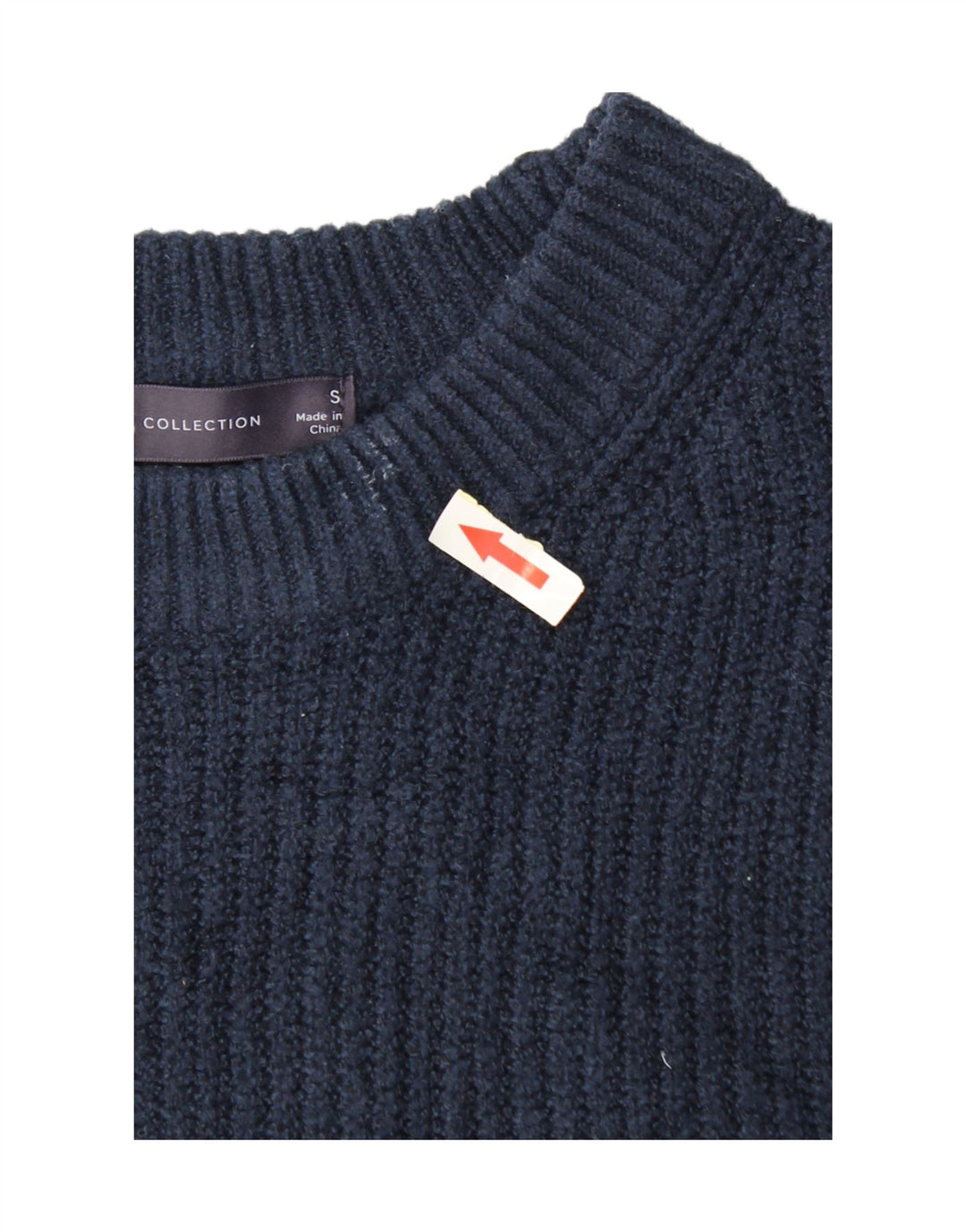 Marks & Spencer Camiseta sin mangas corta de gran tamaño para mujer UK 10 Small Azul marino