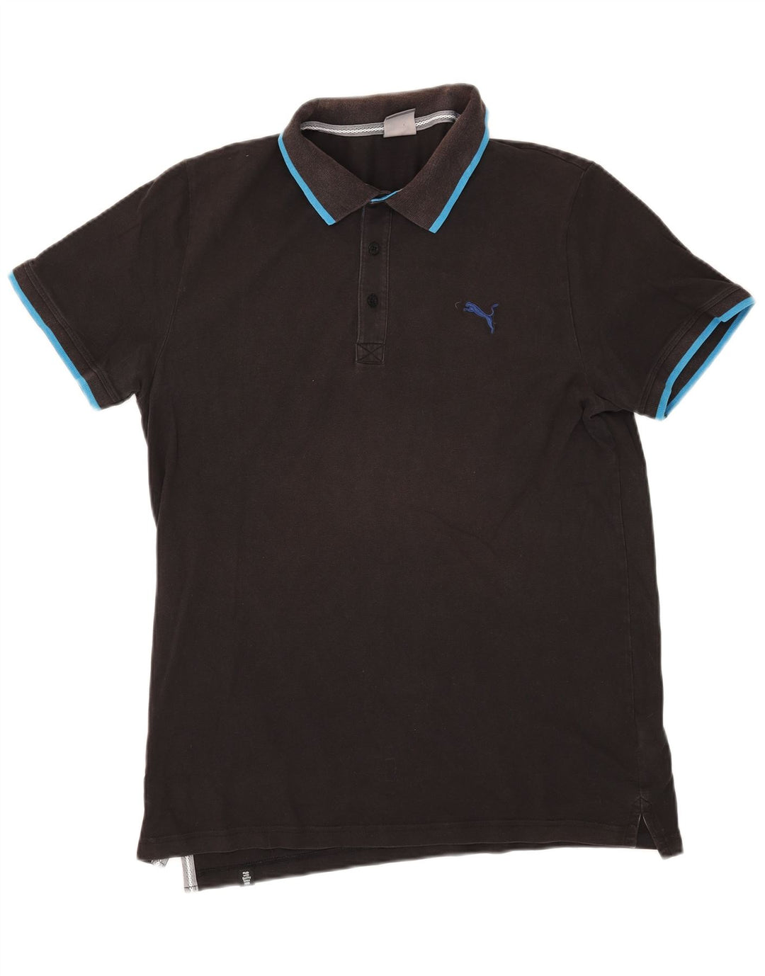 Polo Puma Hombre XL Algodón Negro