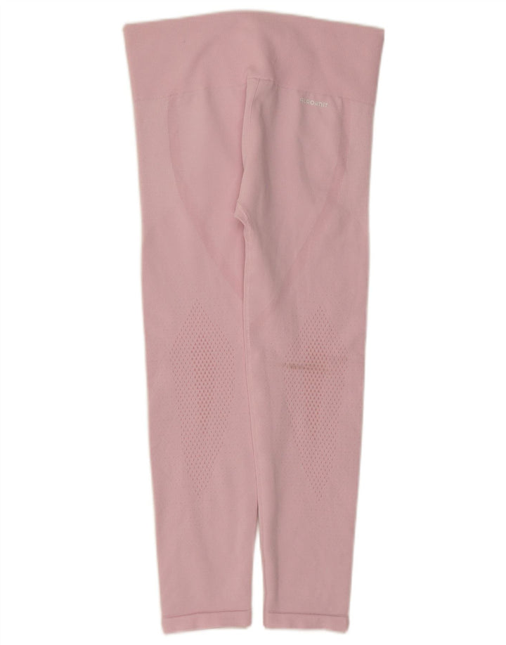 Adidas Leggings Capri para mujer Reino Unido 12 Poliéster rosa medio