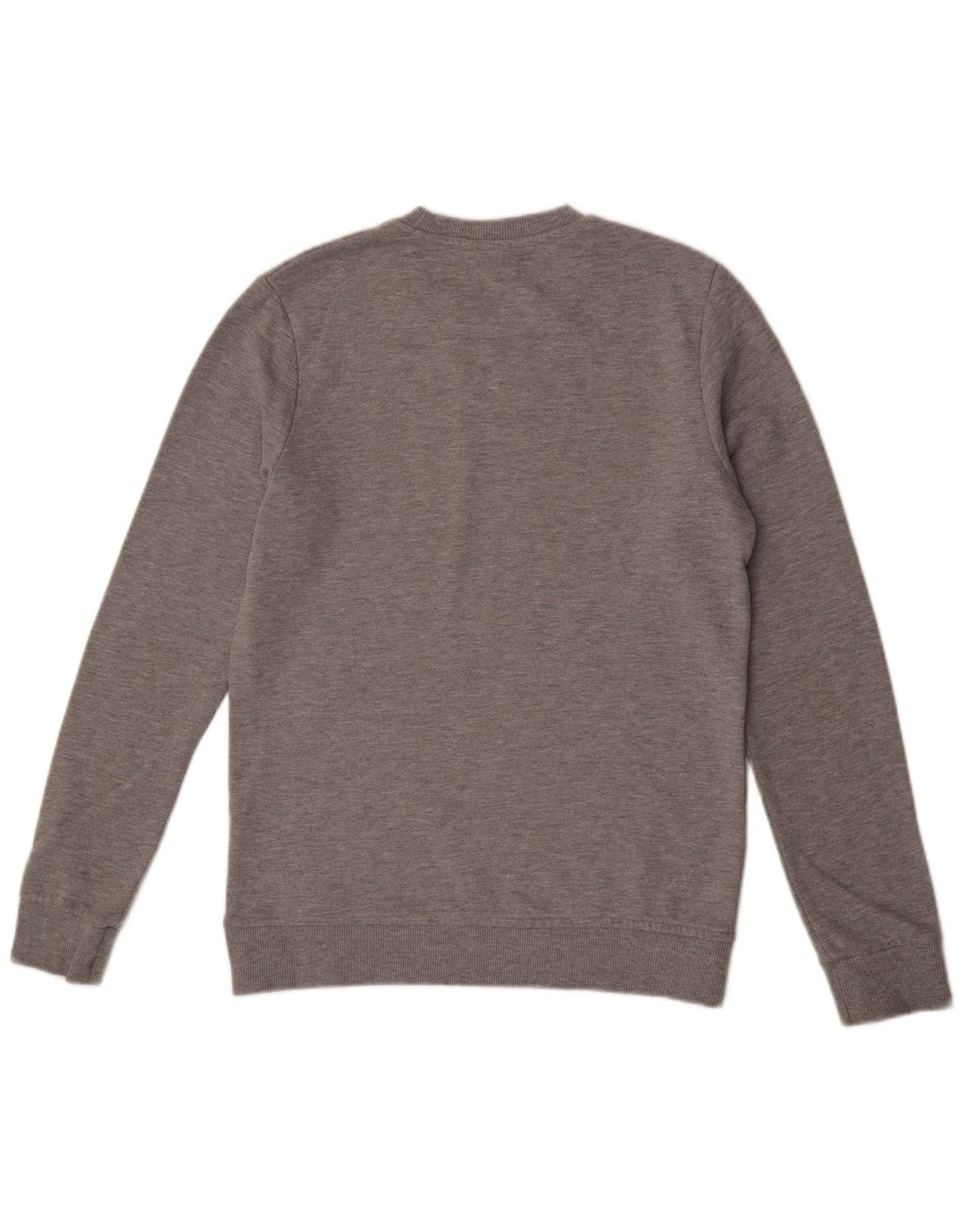 Jack & Jones Hombre Sudadera Gráfica Jersey De Algodón Gris Medio