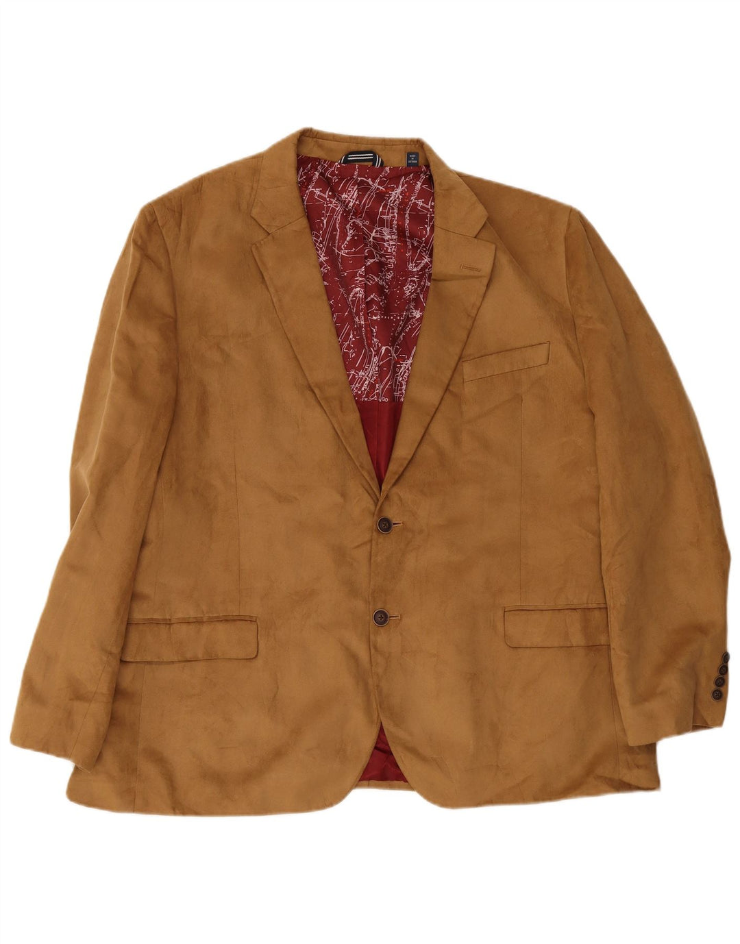 Nautica Chaqueta tipo blazer de 2 botones para hombre de corte regular IT 50 Poliéster beige grande