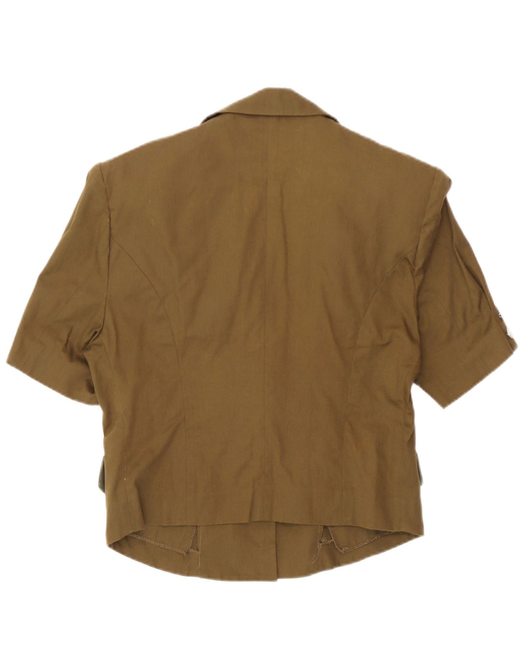 Sport Staff Chaqueta tipo blazer de manga corta para mujer con 5 botones IT 42 Medium Khaki