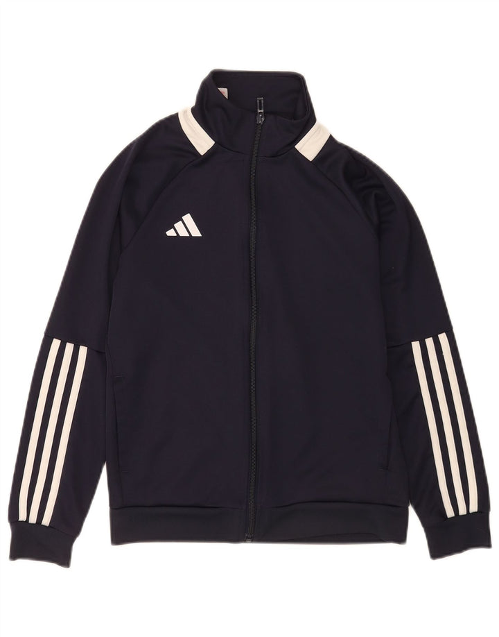 Adidas Chaqueta Chándal Niño 11-12 Años Azul Marino Poliéster
