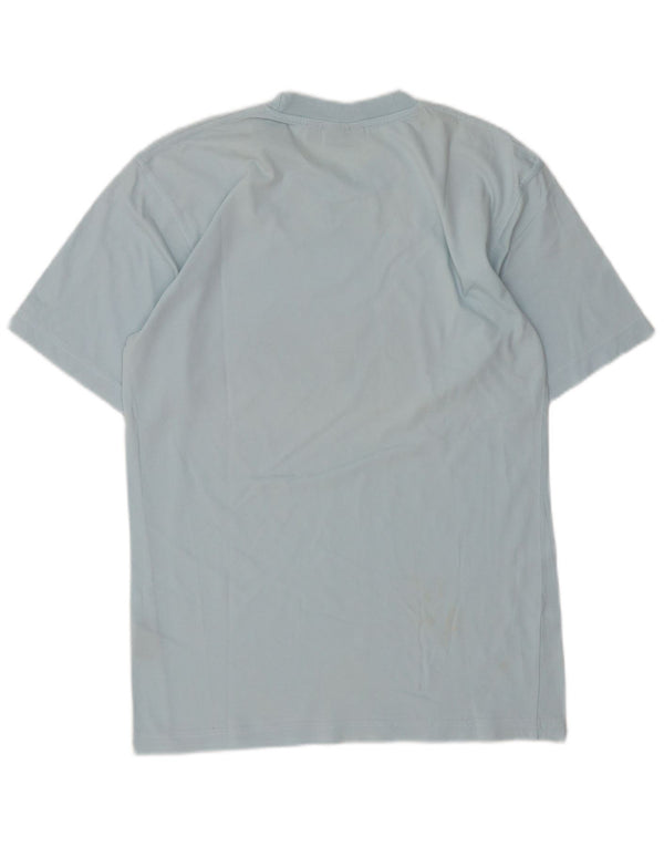 Fila - Camiseta gráfica para hombre, talla pequeña, algodón azul