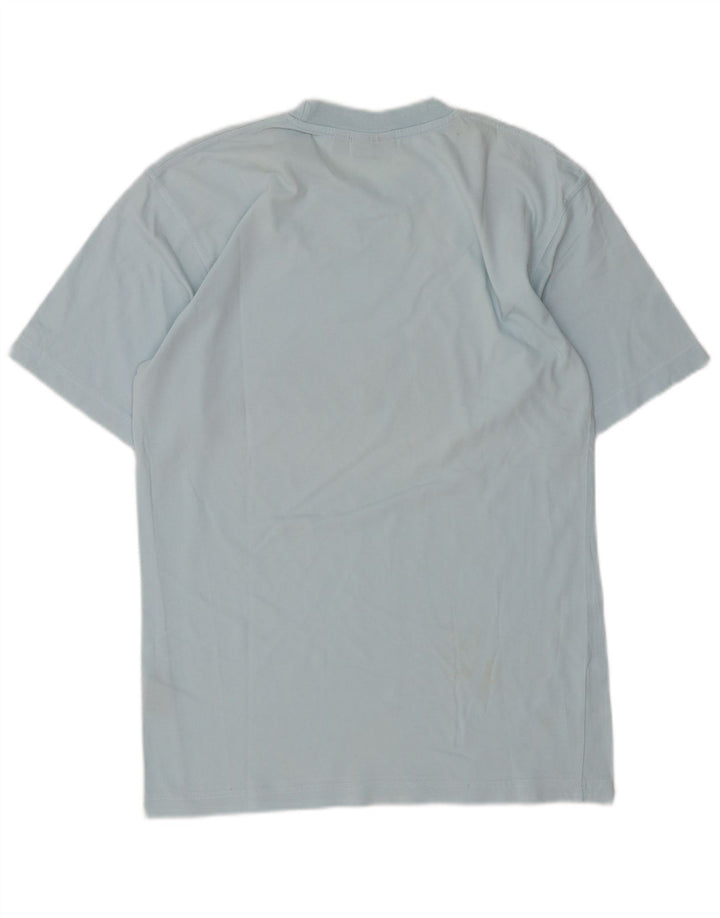 Fila - Camiseta gráfica para hombre, talla pequeña, algodón azul